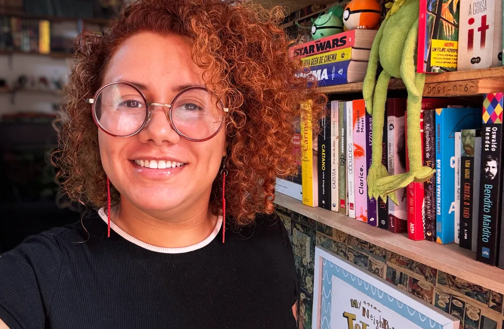 Larissa Mercury, apresentadora e pesquisadora do QQED